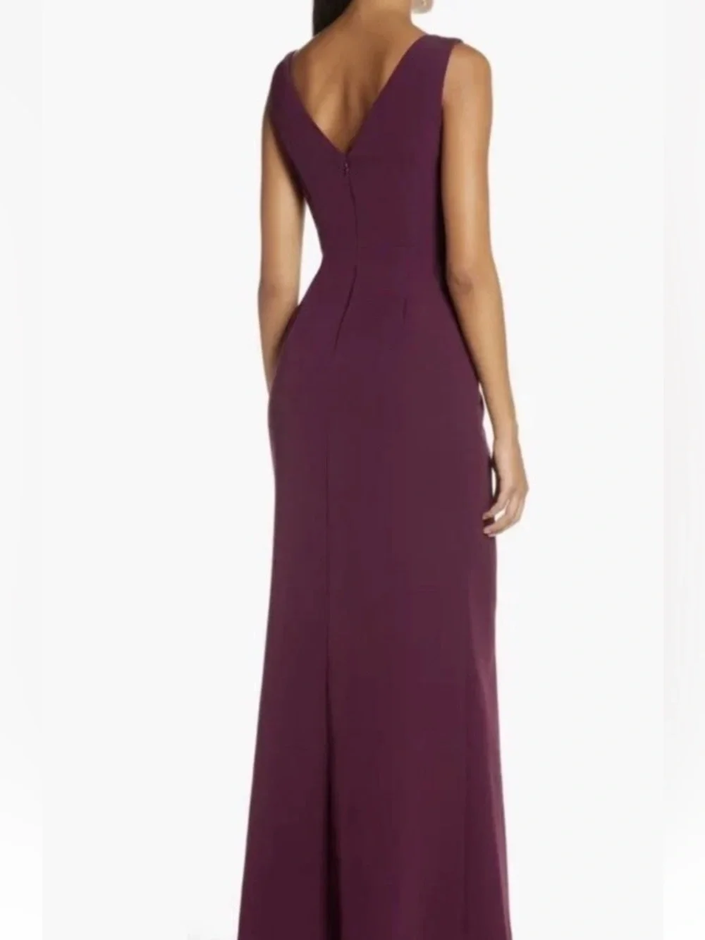 Eliza J Plum Ruffle-Gown - Picture 2 of 3